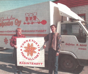 Porokylän leipomo, myyntiauto